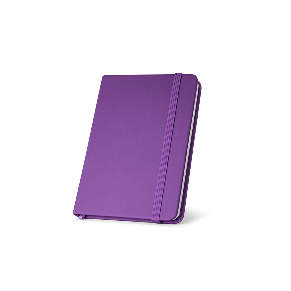 CADERNO DE BOLSO EM C.SINTÉTICO COM PÁGINAS LISAS