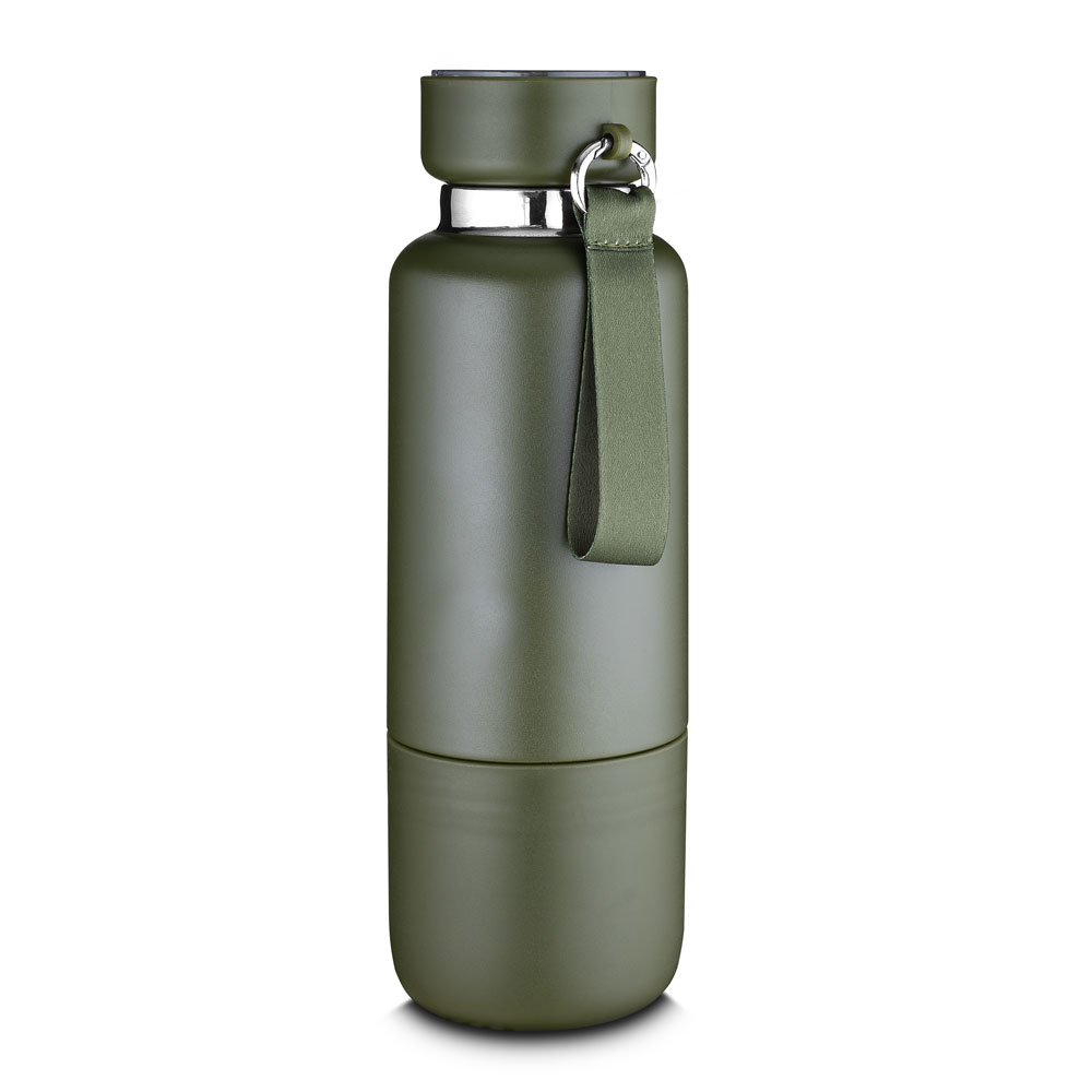 GARRAFA TÉRMICA - VERDE MUSGO, 500ML