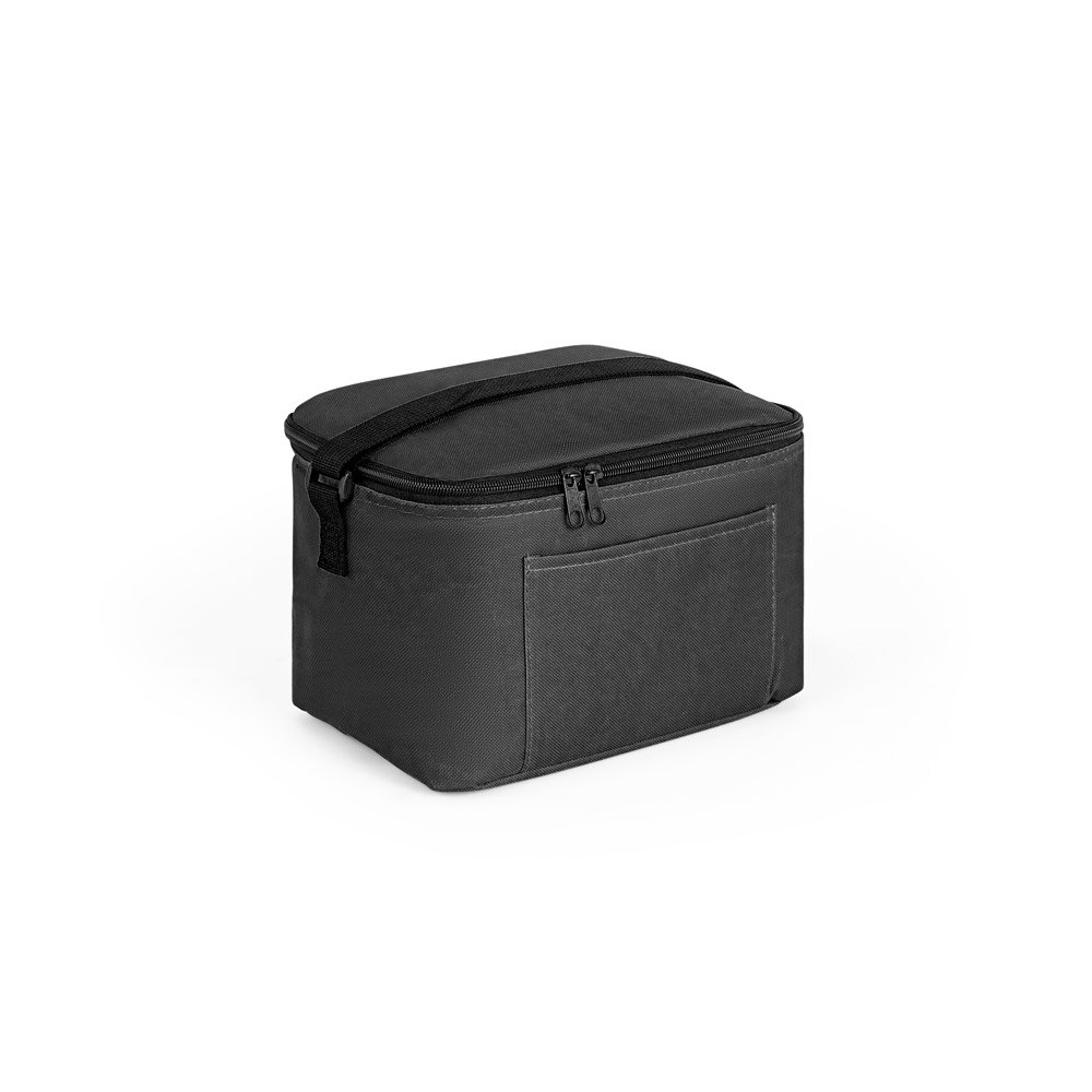 COOLER. BOLSA TÉRMICA EM POLIÉSTER RECICLADO 600D COM INTERIOR FORRADO EM PEVA 7 L