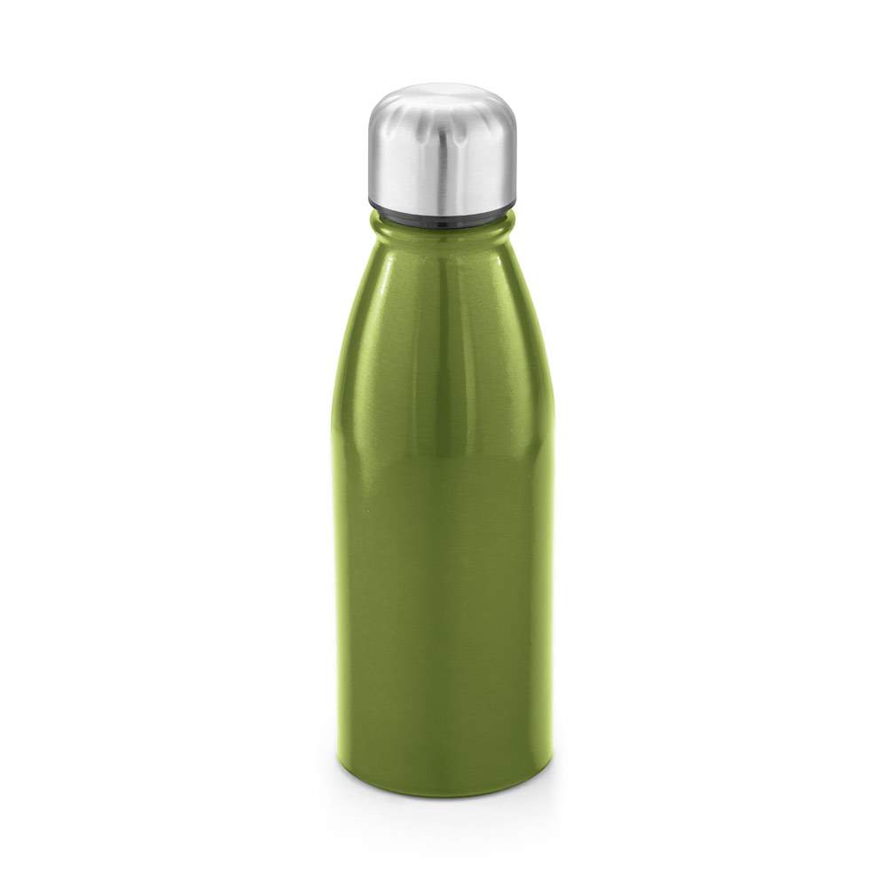 SQUEEZE EM ALUMÍNIO COM TAMPA EM AÇO INOX (500 ML)