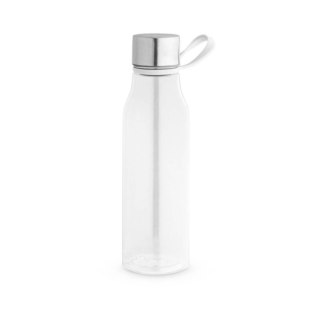 SQUEEZE EM PET 100% RECICLADO COM ALÇA DE SILICONE (590 ML)