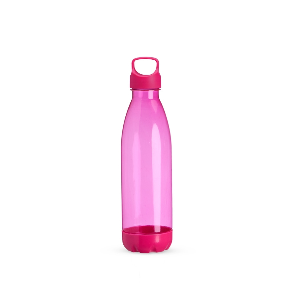 GARRAFA PLÁSTICA TRANSLÚCIDA 680ML