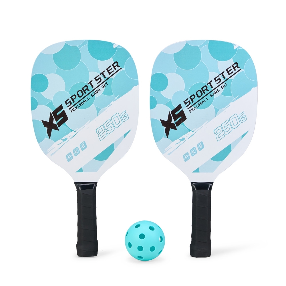 KIT RAQUETES PICKLEBALL 3 PEÇAS