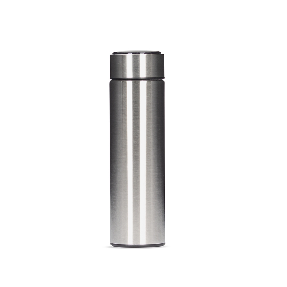 GARRAFA TÉRMICA 400ML C/ TERMÔMETRO