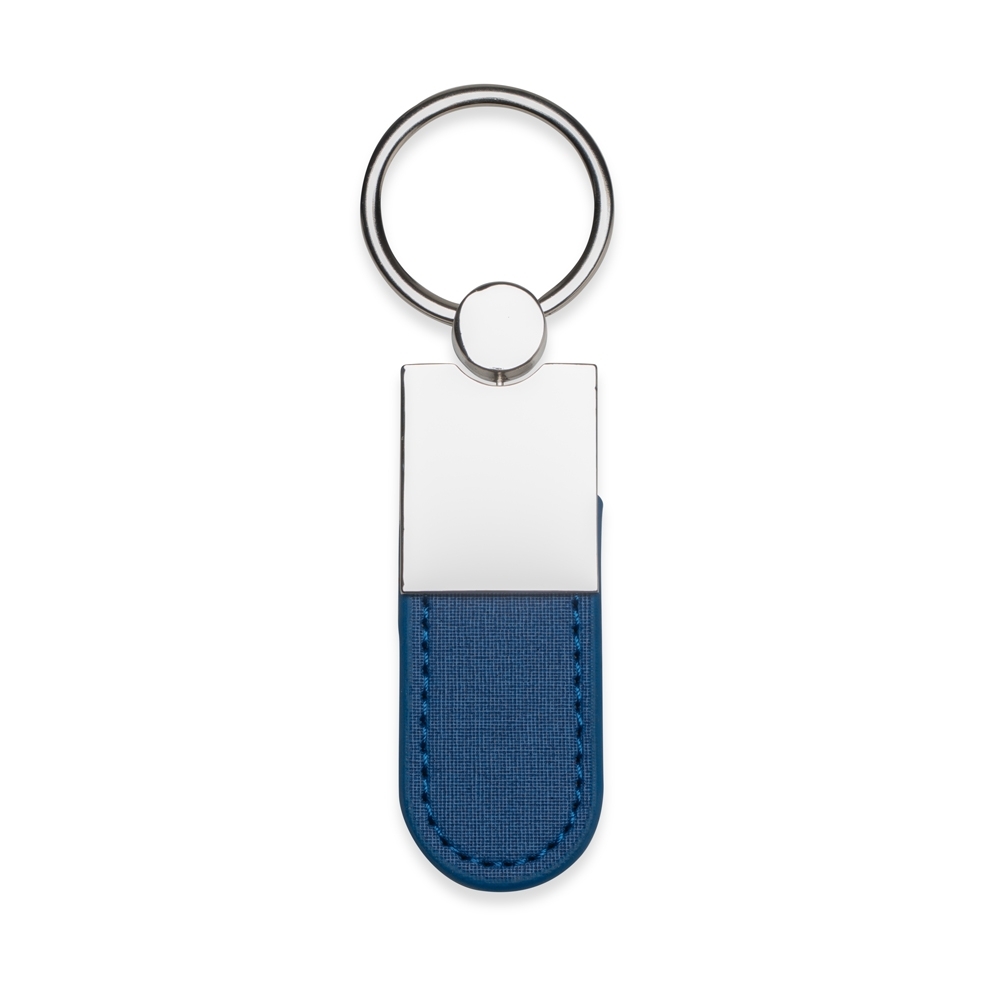 CHAVEIRO METAL COM PU