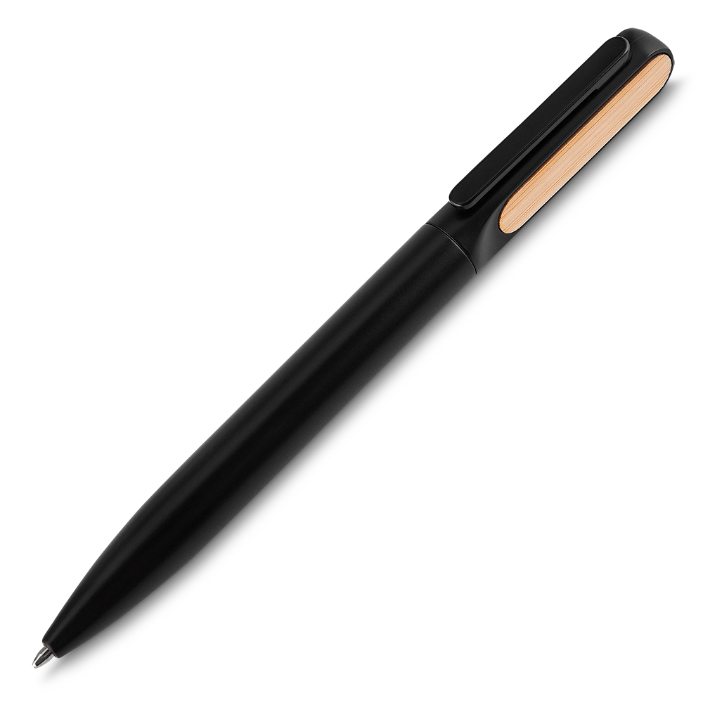 CANETA METÁLICA COM ESTOJO - PRETO