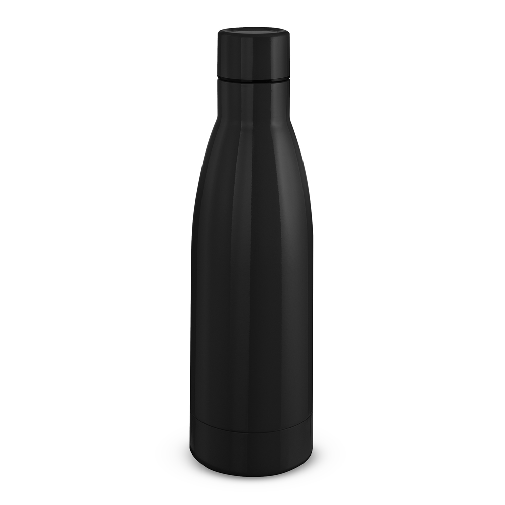 GARRAFA TÉRMICA - PRETO, 400ML