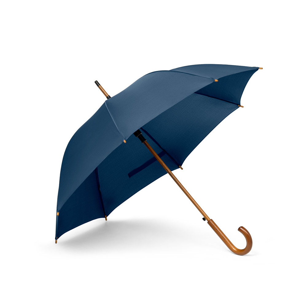 GUARDA-CHUVA EM POLIÉSTER PONGEE 190T COM ABERTURA AUTOMÁTICA