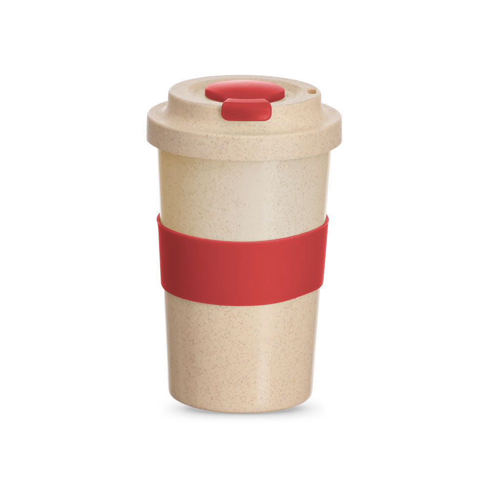 COPO FIBRA DE BAMBU - AZUL, 450ML