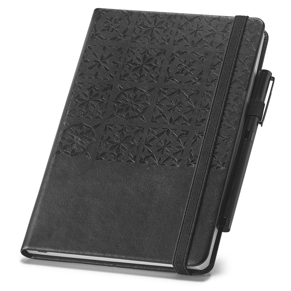 CADERNO TILES A5 EM C.SINTÉTICO
