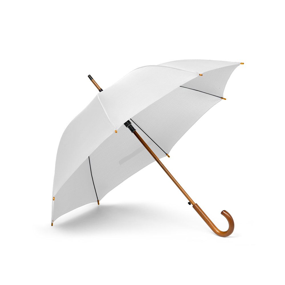 GUARDA-CHUVA EM POLIÉSTER PONGEE 190T COM ABERTURA AUTOMÁTICA
