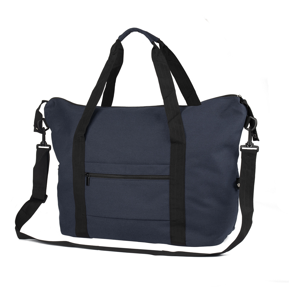 MALA ESPORTIVA EM ALGODÃO RECICLADO 340G/M2 - PRETO