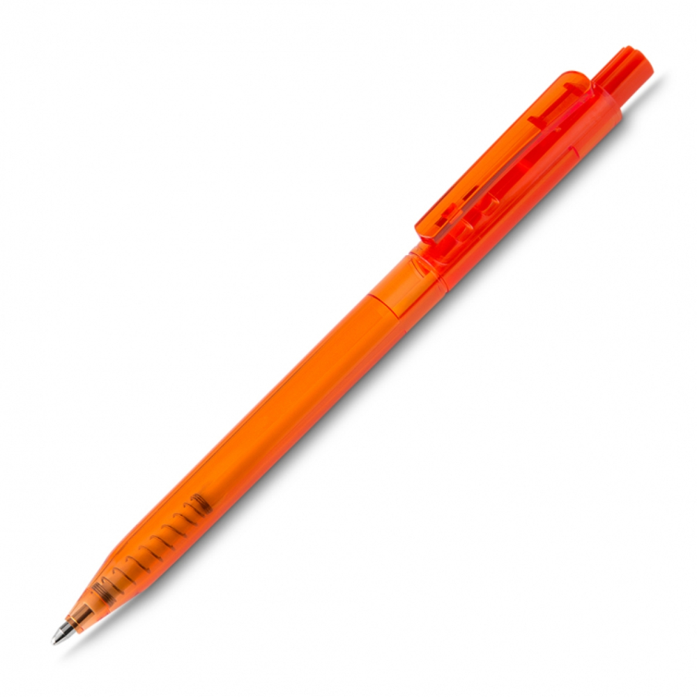 CANETA PLÁSTICA - LARANJA