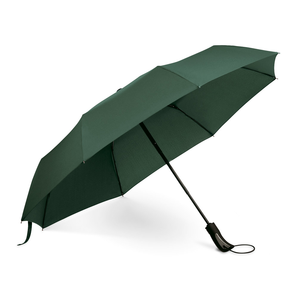 GUARDA-CHUVA, DOBRÁVEL, EM 190T PONGEE COM ABERTURA E FECHO AUTOMÁTICO
