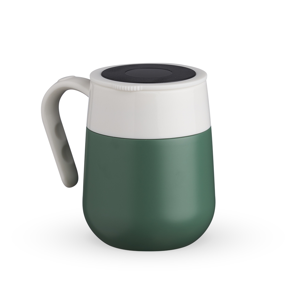 CANECA TÉRMICA INOX 500ML COM DISPLAY LED