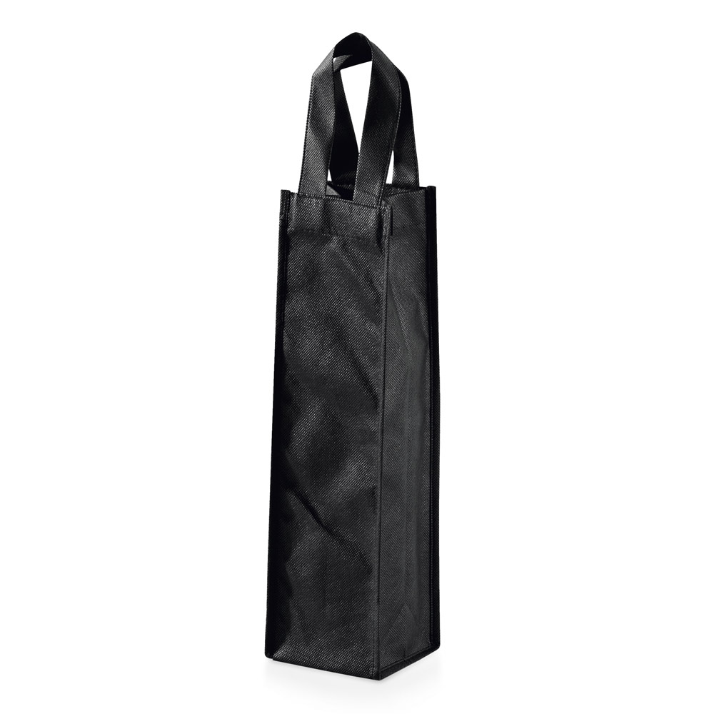 SACOLA EM NON-WOVEN PARA 1 GARRAFA (80 G/M²)
