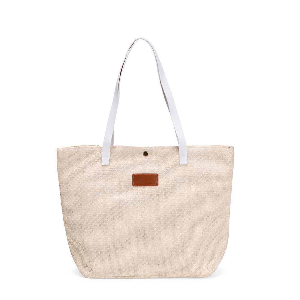 BOLSA PALHA TRANÇADA