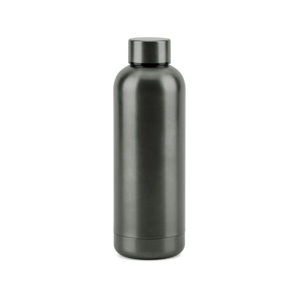 GARRAFA TÉRMICA EM AÇO INOX 90% RECICLADO DE PAREDE DUPLA ISOLADA A VÁCUO (550 ML)