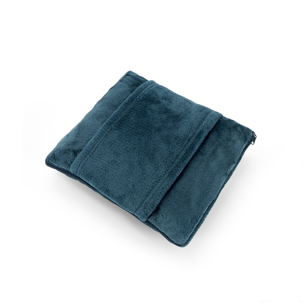 MANTA 3 EM 1 EM TECIDO POLAR (220 G/M²) IDEAL PARA VIAGENS