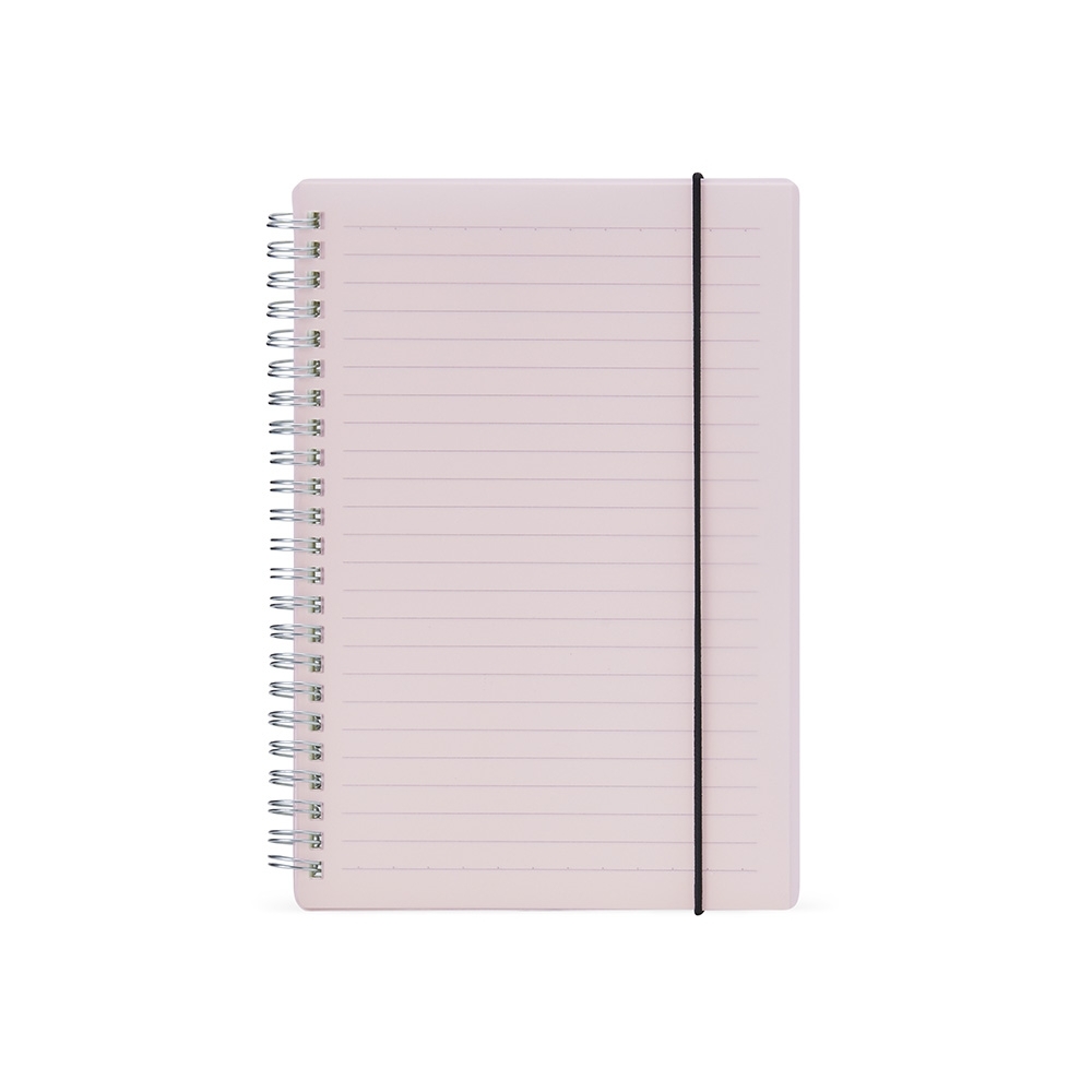 CADERNO COM CAPA PLÁSTICA